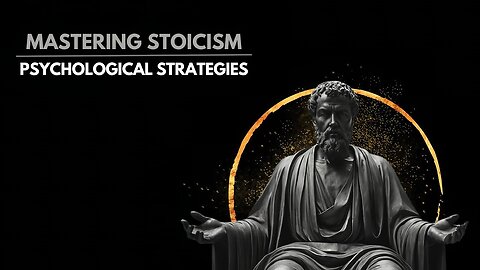 Psychological Strategies To Become A Priority In Life | STOIC PRINCIPLES