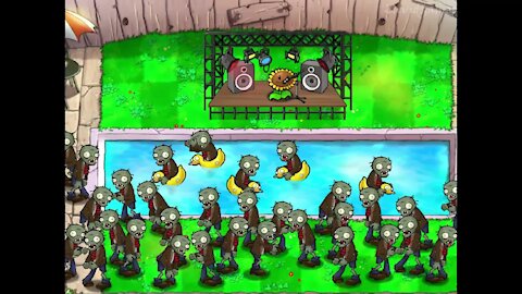 Plants vs Zombies "Zombies on your lawn"