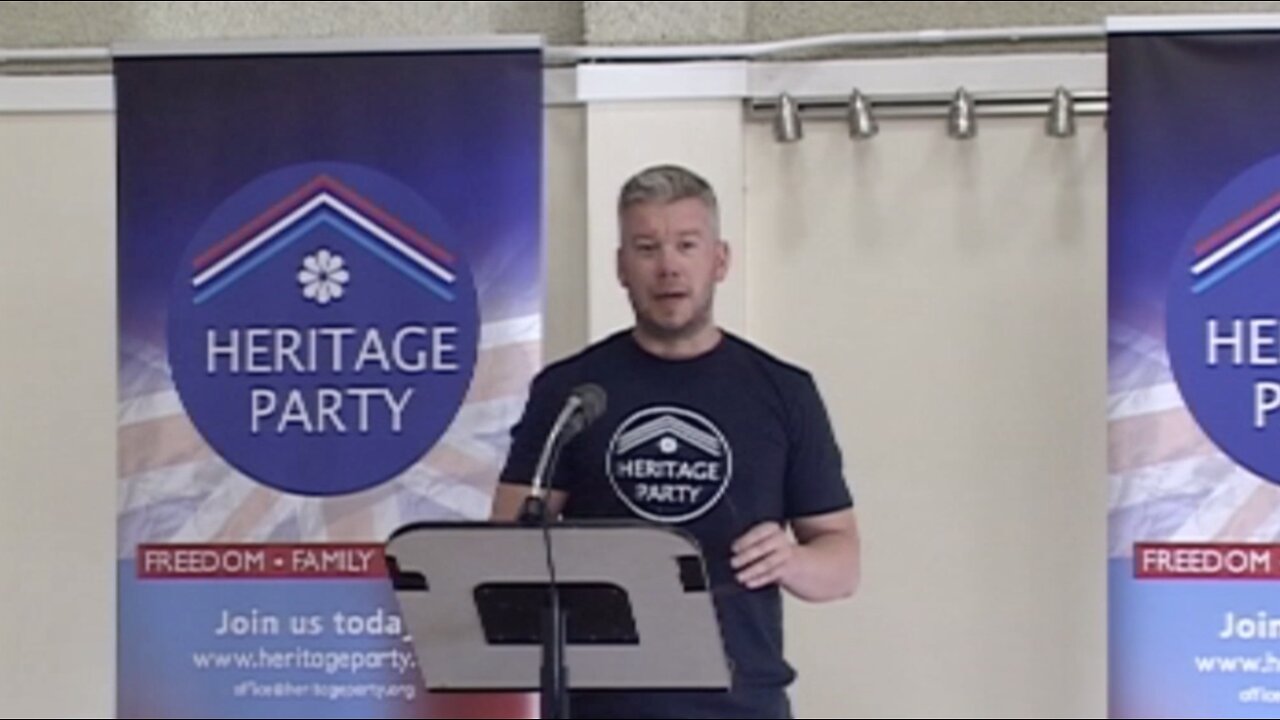 David Poulden - London - Heritage Party Conference 2022