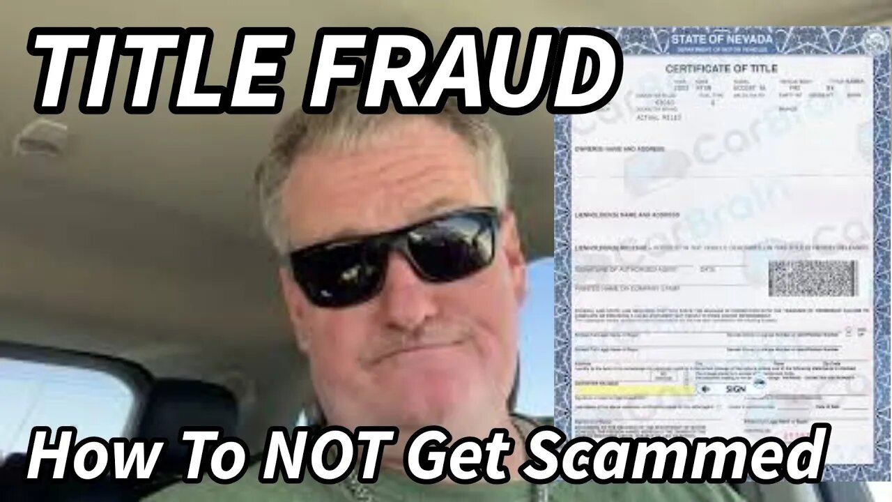 How To Prevent Title Fraud and Not Get Scammed