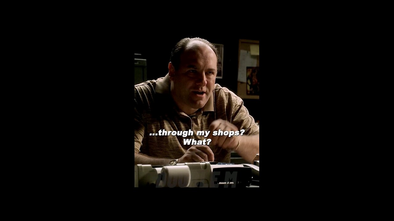 Tony tells Feech how it is | The Sopranos