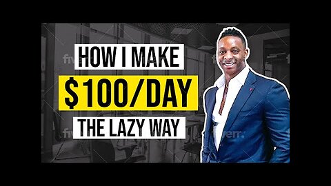 ($100/day+) Most Laziest Way to Make Money Online For Beginners