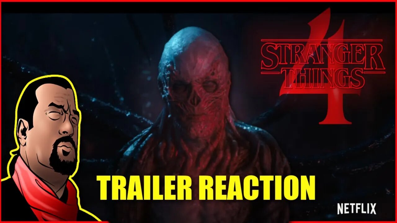 STRANGER THINGS 4 #TRAILER DROP REACTION