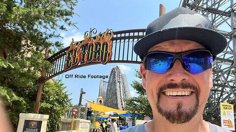 EL TORO at SIX FLAGS GREAT ADVENTURE, Jackson, New Jersey, USA [Off Ride Footage]