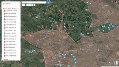 [ Popasna Front ] Russian forces captured Trypillya, Volodymyrivka, Novo Kamyanka and Troitske