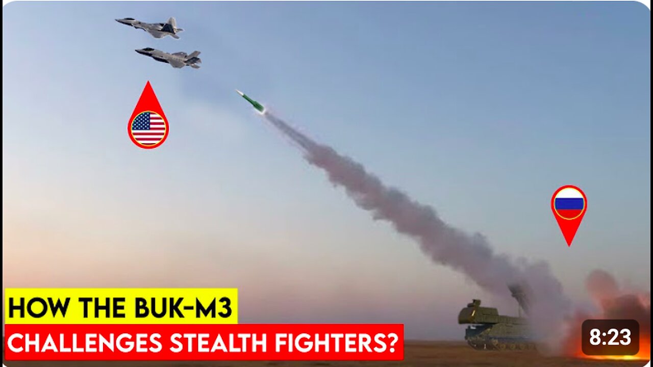 Not the S-500: BUK-M3 - Russia Unveils Advanced Weapon to Take Down US F-35 & F-22!