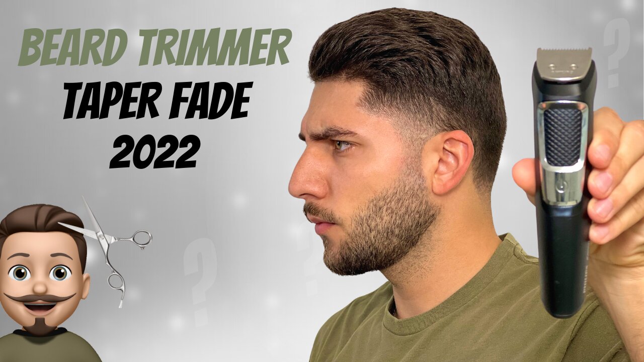 PERFECT $20 Beard Trimmer Taper Fade Self-Haircut Tutorial | How To Cut Your Own Hair