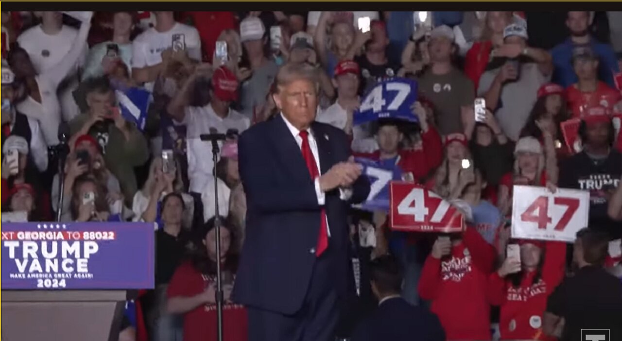 President Trump in Atlanta, GA