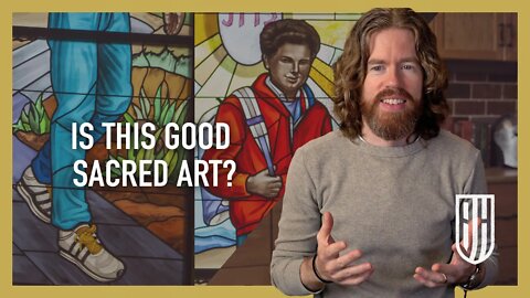 Catholic Twitter is Freaking Out About this Stained Glass Window