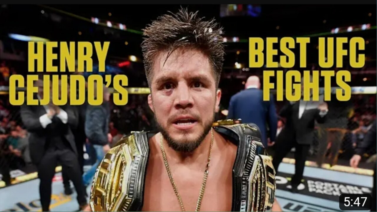 Henry Cejudo | UFC Greatest Hits