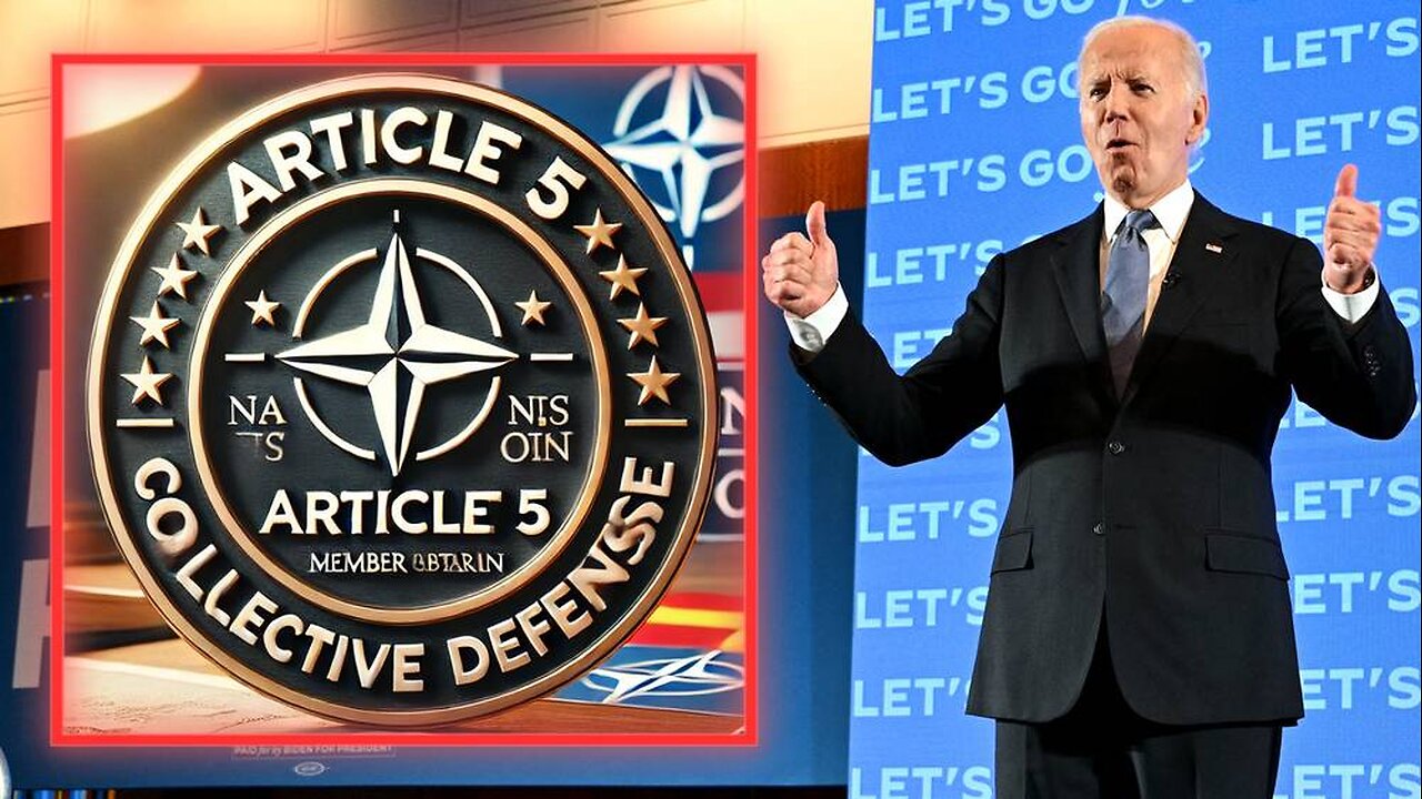 BREAKING: Biden Holds The Planet Hostage, Threatens NATO Article 5 Nuclear War