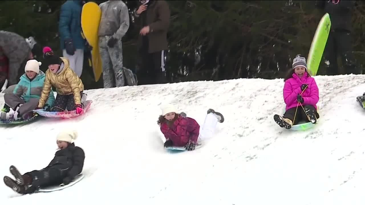 Here are some of Northeast Ohio's best sledding hills