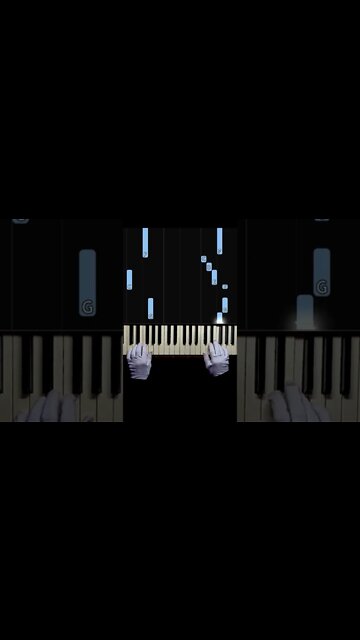 Asa branca Facil no piano! #shorts