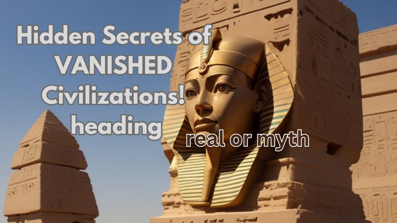 Hidden Secrets of VANISHED Civilizations!