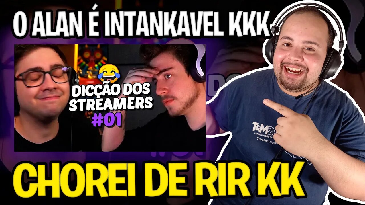 REACT DICÇÃO PERFEITA DOS STREAMERS #01