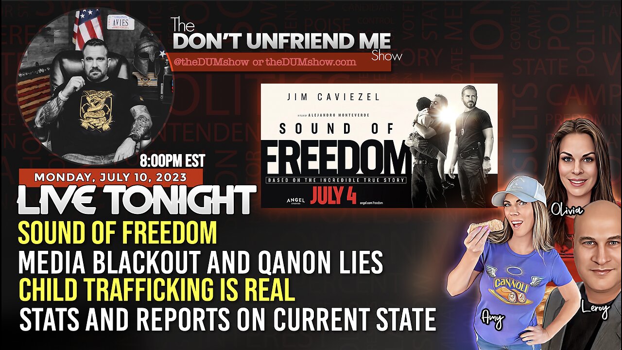 Tonight 8PM Eastern: The Don’t Unfriend Me Show Live!