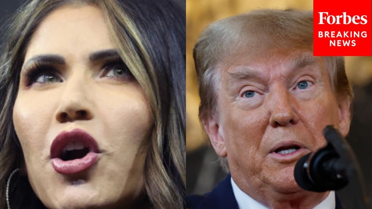 Kristi Noem Claims Trump Resonates With Voters Because He's 'Genuine And Normal'