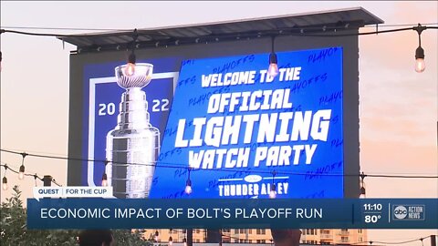 Fans, businesses agree Lightning playoff run good for local economy