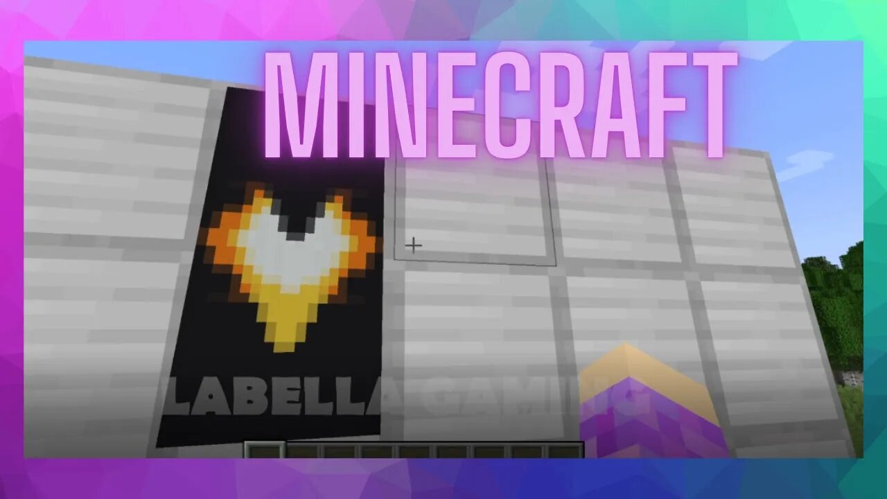 Minecraft: Flaming Heart Banner