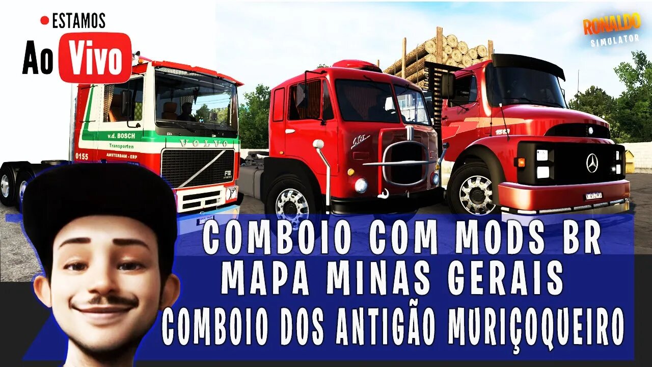 COMBOIO MAPA MINAS GERAIS ETS2 1.42 MAPA BRASILEIRO PARA EURO TRUCK