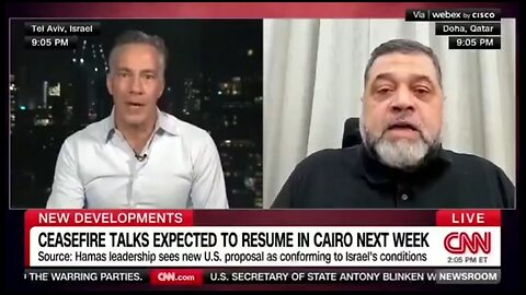 Hamas Official Cuts CNN Interview Short When Questioned About Blame for Gaza Civilian Deaths