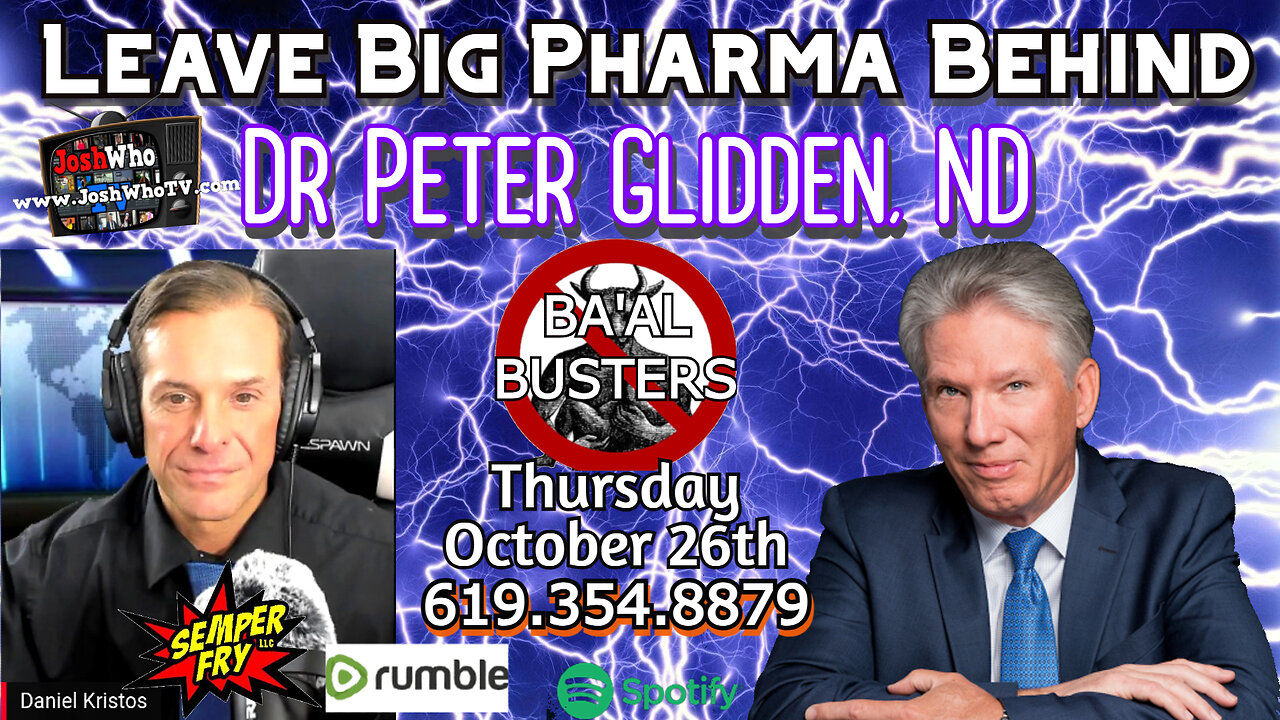 Dr Glidden Live Q&A 11am PT/2pm ET 619.354.8879