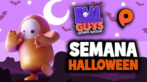 Live de Fall Guys - Semana Halloween