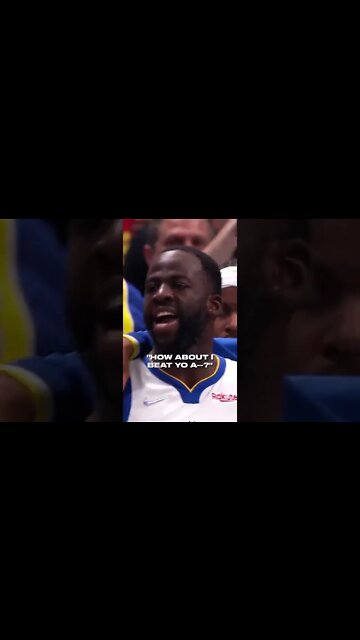 Draymond & Gordon getting into it 👀 #shorts
