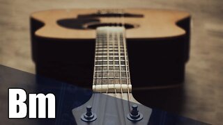 B Minor Acoustic Rock Guitar Backing Track