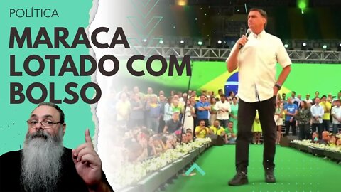 CONVENÇÃO do PL LOTA completamente o MARACANANZINHO e ainda FAZ FILA do LADO de FORA