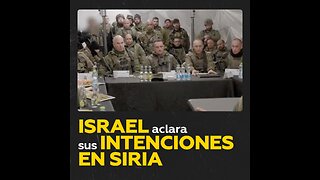 Israel explica por qué ocupa los territorios sirios