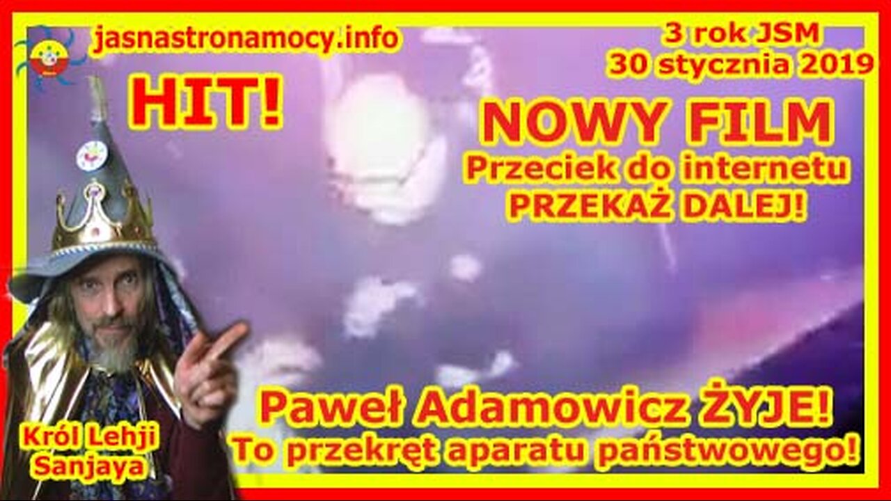 HIT! NOWY FILM Przeciek do internetu Paweł Adamowicz ŻYJE! To przekręt aparatu Państwowego