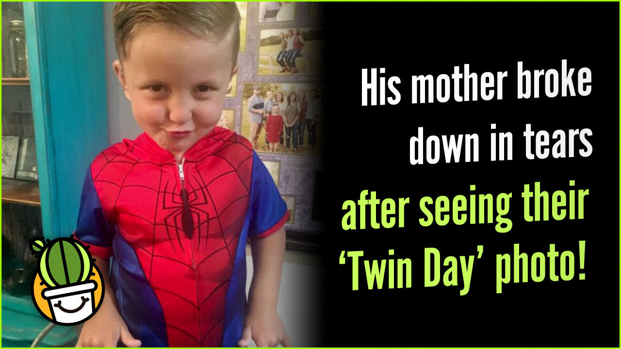 Mother Broke Down In Tears After Seeing "Twin Day" Photo
