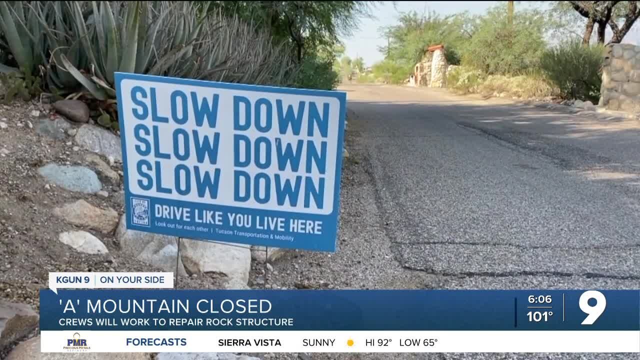 Driving hours at 'A' Mountain to be restricted