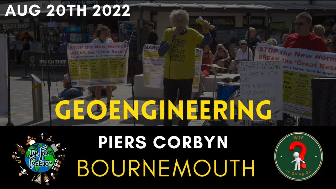 GEOENGINEERING & CLIMATE CHANGE (Piers Corbyn)