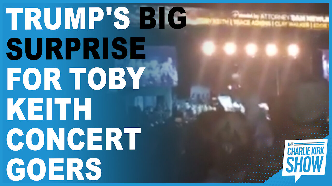 Trump's Big Surprise For Toby Keith Concert Goers