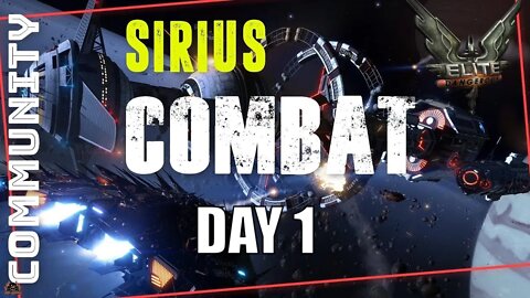 Elite Dangerous -Sirius Community Goal Live