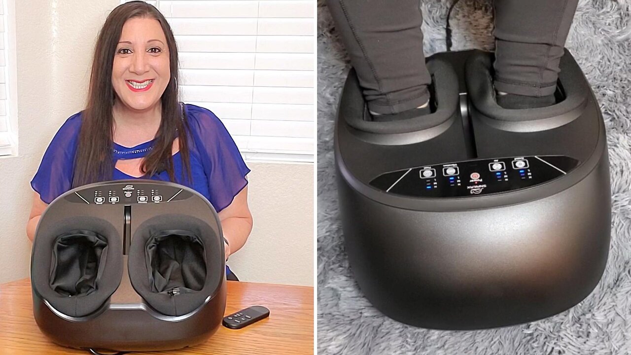 How To Use Foot Massager Machine - Shiatsu with Heat by Snailax