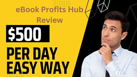 eBook Profits Hub Review-