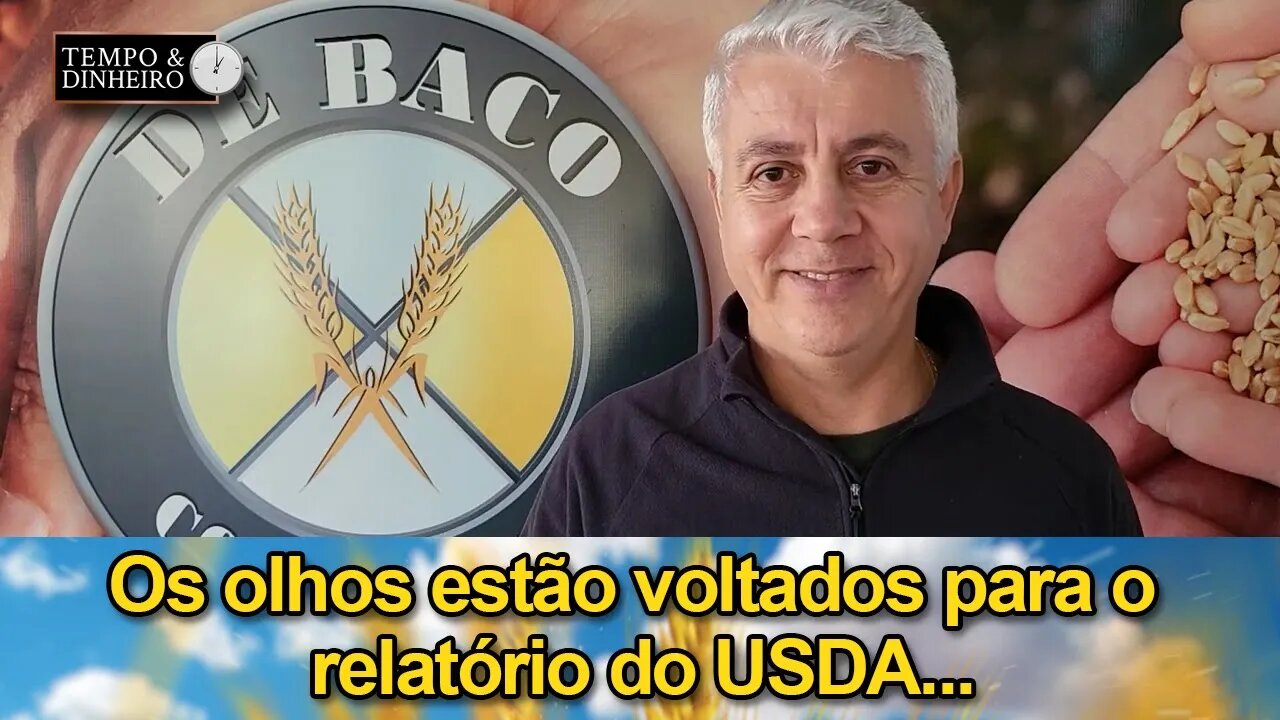 Os olhos estão voltados para o relatório do USDA...