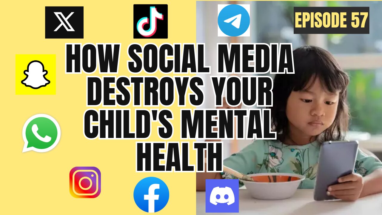 #57 How social media DESTROYS your child's mental health!! & Curing colon cancer through diet!