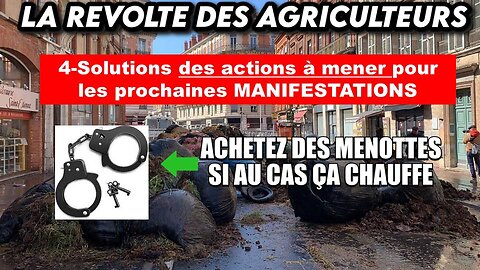 😤🇫🇷 LES GRÈVES DES AGRICULTEURS 4 - 📣Mise en place Grèves et Tactiques