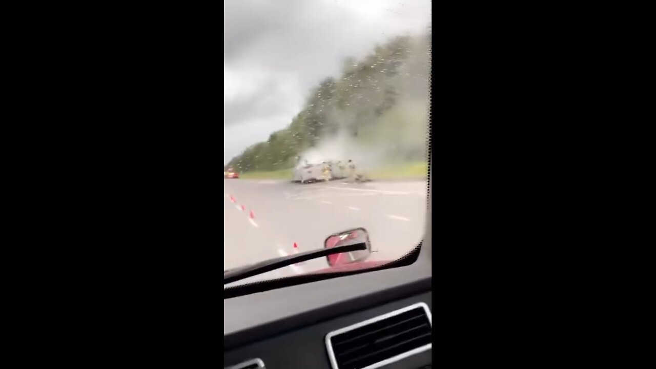 Vehicle Fire Quebec