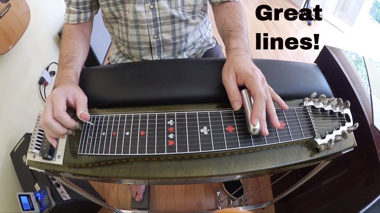 "Box it Came In" by Wanda Jackson pedal steel lesson