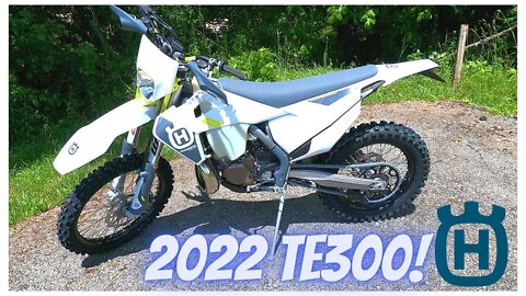2022 Husqvarna TE300 | Walkaround and Updates (4K) (Grey Monster)
