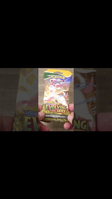 #SHORTS Unboxing a Random Pack of Pokemon Cards 012