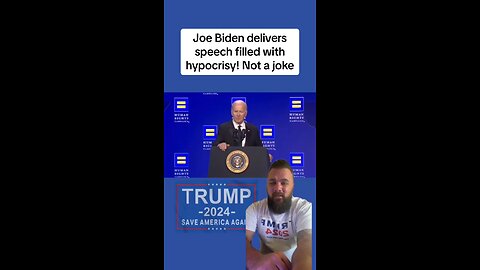 Joe Biden delivers speech filled with contradictions and hypocrisy! Has Biden completely lost it?