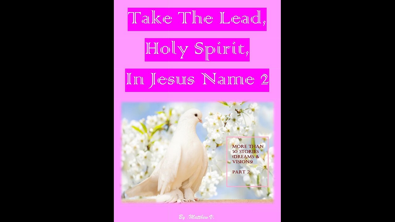 Take The Lead, Holy Spirit, In Jesus Name-Part 2