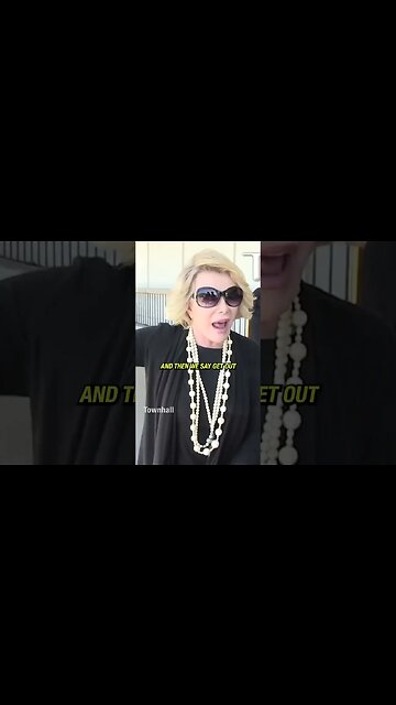 FLASHBACK: Joan Rivers SOUNDS OFF on Israel