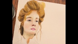 Speed portrait painting!